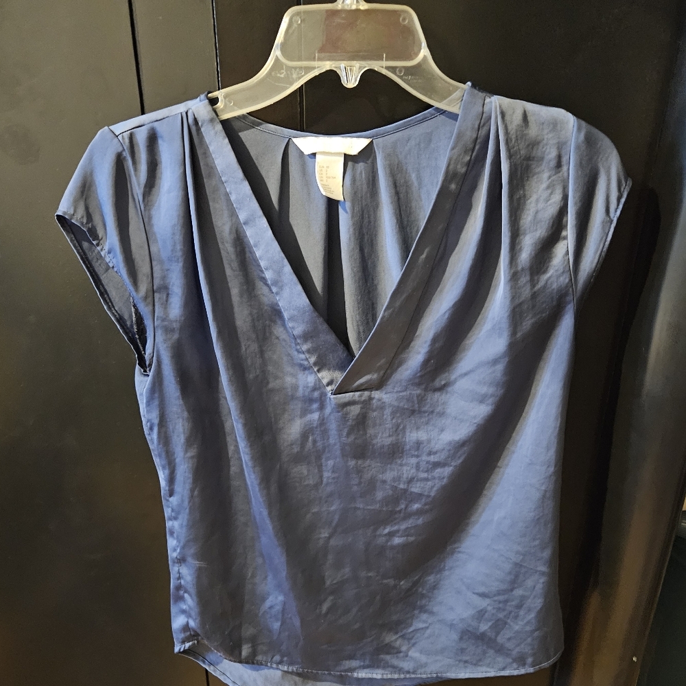 H&M Blue Top